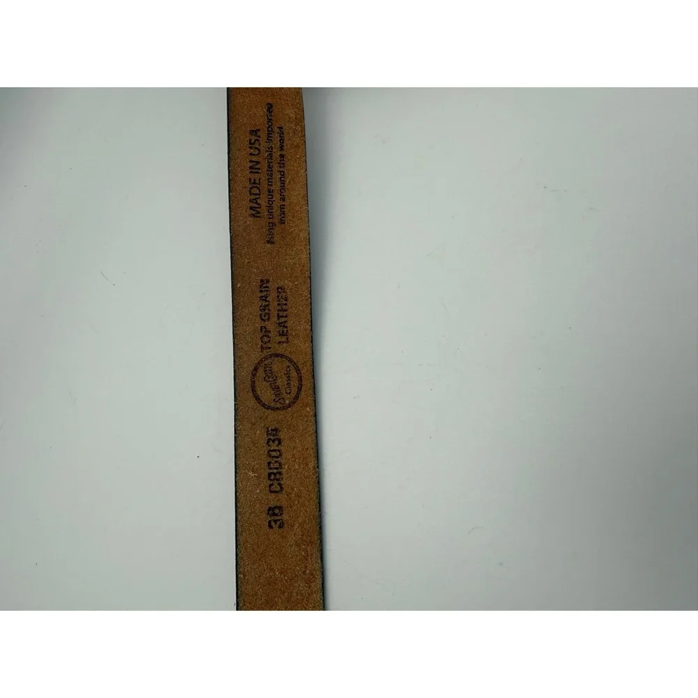 Vintage Brighton Leather Belt Hearts Leather 36‎